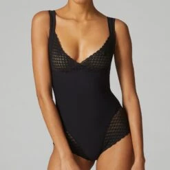 Simone Perele Body Gainant Shapewear Subtile Noir -PRIMADONNA boutique 1 19Y500 015 3 3486