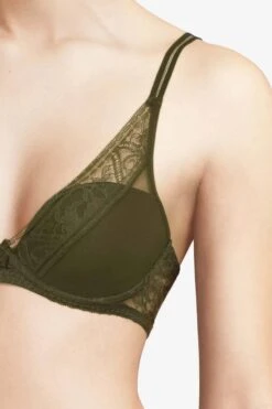 Chantelle Soutien-gorge Coque Plongeant Alto Kaki -PRIMADONNA boutique C12L20 079 11 1 1