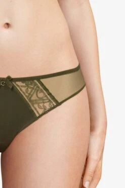 Chantelle Slip Alto Kaki 9 Chantelle Slip Alto Kaki -PRIMADONNA boutique C12L30 079 11 1