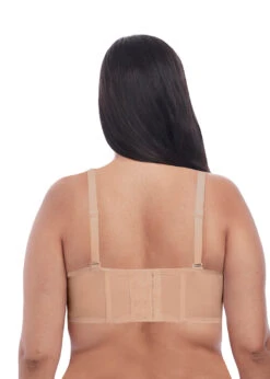 ELOMI Soutien-gorge Smooth Nude Moulé Armatures Sans Bretelles -PRIMADONNA boutique EL4300 SAH alt4 Elomi Lingerie Smooth Sahara Underwired Moulded Strapless Bra 1