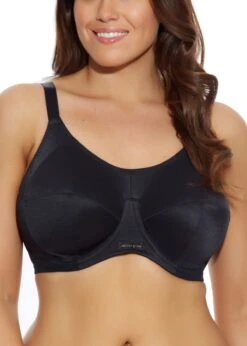 ELOMI Soutien-gorge De Sport Energise Noir 15 ELOMI Soutien-gorge De Sport Energise Noir -PRIMADONNA boutique EL8041 BLK primary Elomi Lingerie Energise Black Sports Bra