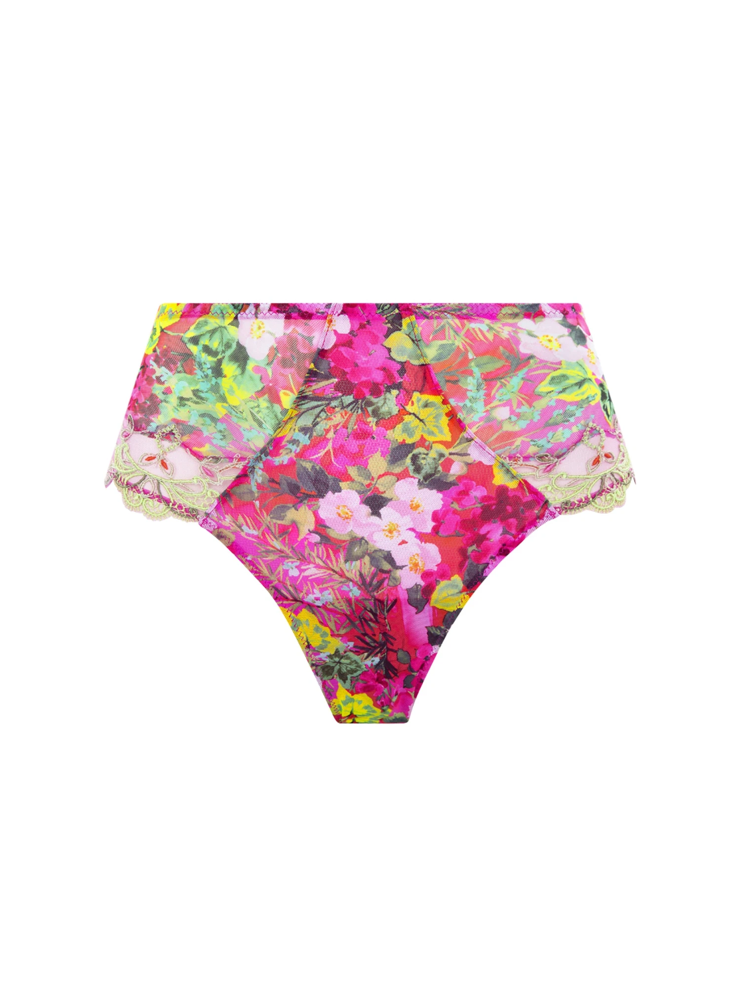 Slip Haut Fuchsia Envolée De Fleurs 4 Slip Haut Fuchsia Envolée De Fleurs – Image 2