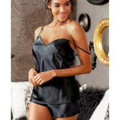 Ensemble Caraco & Short En Soie Unie Noir -PRIMADONNA boutique c2c8ed 36aff1f39af74e239dd0340837ce1cf3 mv2