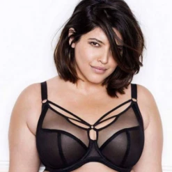 ELOMI Soutien-gorge Plongeant Ă Armatures Sachi Noir