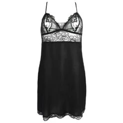 Nuisette En Soie Sublime En Dentelle Noir -PRIMADONNA boutique nuisette lise charmel sublime en dentelle noir2