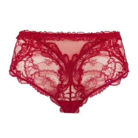 Shorty En Dentelle Rouge Soir De Venise 3 Shorty En Dentelle Rouge Soir De Venise