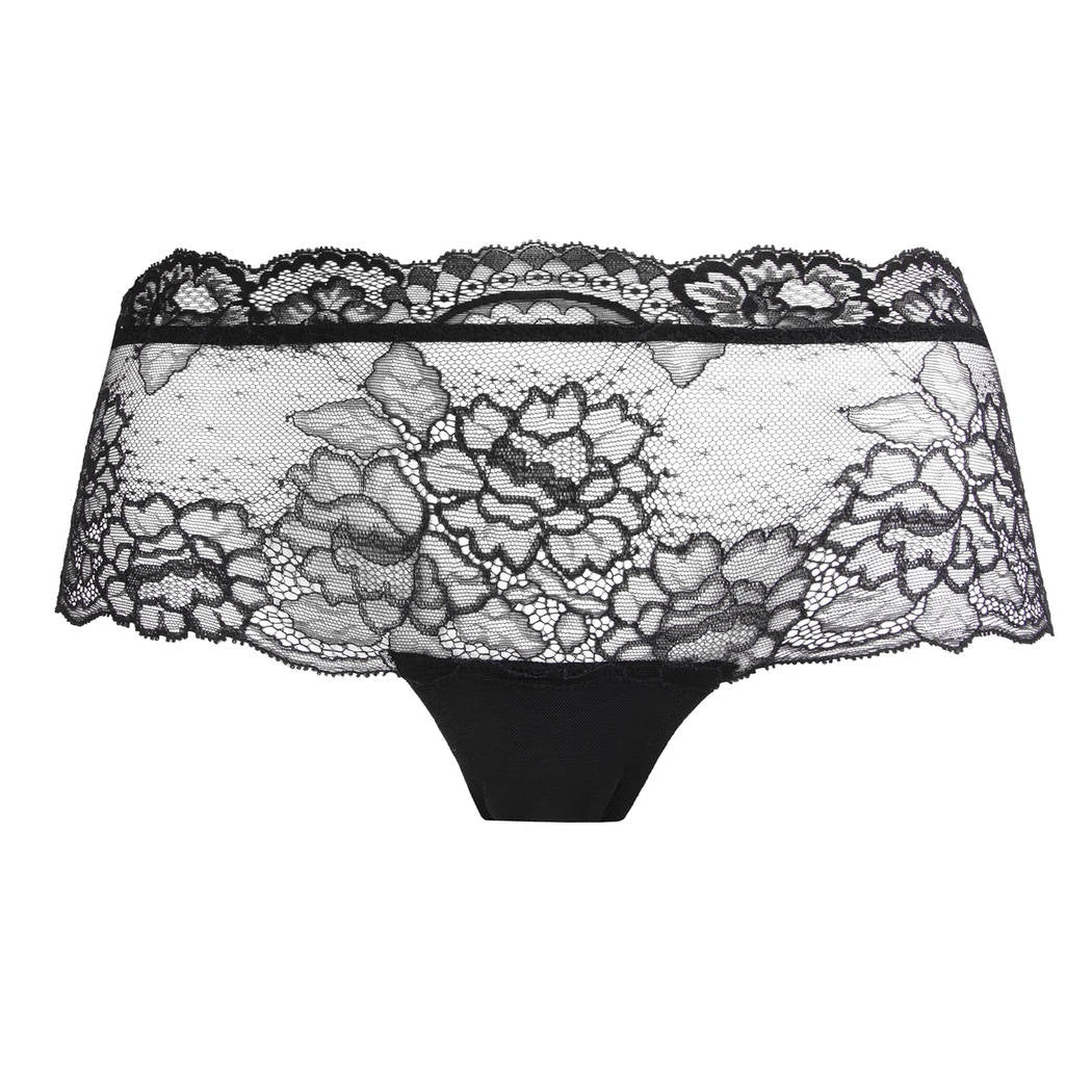 Shorty Taille Basse Sublime En Dentelle Noir 6 Shorty Taille Basse Sublime En Dentelle Noir – Image 4