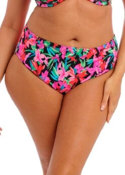 ELOMI Slip De Bain Bikini Taille Mi-haute Savaneta Noir -PRIMADONNA boutique slip bain bikini elomi savaneta noir paris1