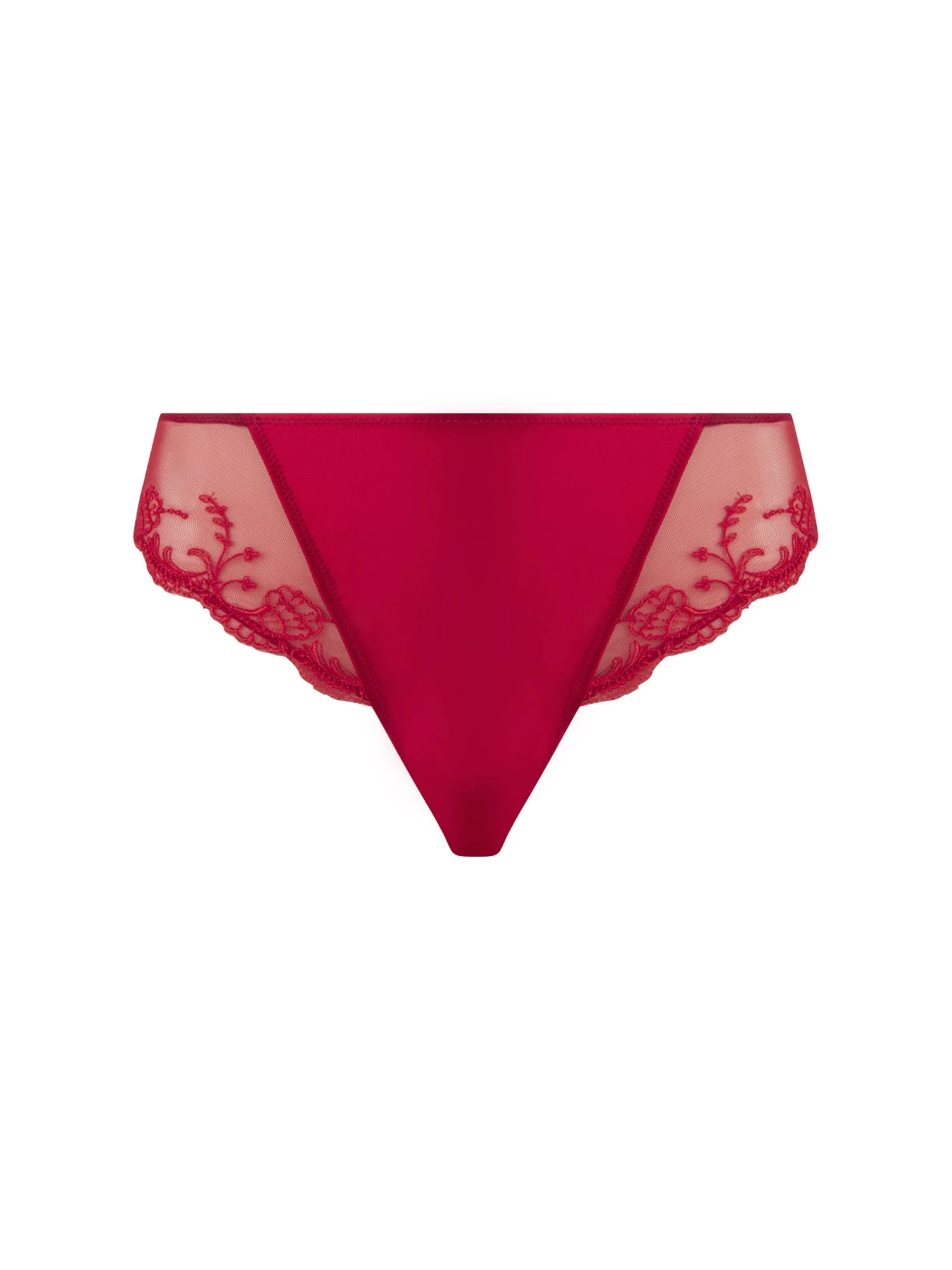 Slip Fantaisie Splendeur Soie Rouge 4 Slip Fantaisie Splendeur Soie Rouge – Image 2
