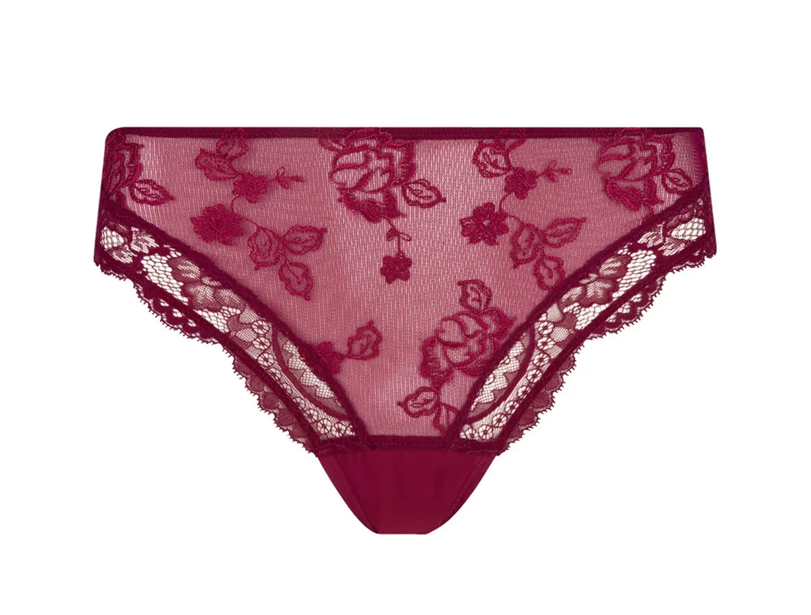 Slip Fantaisie Sublime En Dentelle Fuchsia Sublime 4 Slip Fantaisie Sublime En Dentelle Fuchsia Sublime – Image 2