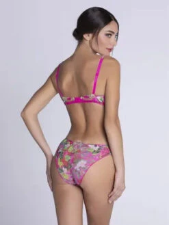Slip Séduction Fuchsia Envolée De Fleurs 12 Slip Séduction Fuchsia Envolée De Fleurs -PRIMADONNA boutique slip seduction lise charmel envolee fleurs paris 1