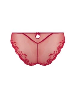 Slip Séduction Splendeur Soie Rouge -PRIMADONNA boutique slip seduction lise charmel splendeur soie rouge paris3