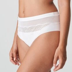 PRIMADONNA Slip Haute Sophora Blanc -PRIMADONNA boutique slip taille haute primadonna sophora blanc paris2