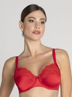 Soutien-gorge Bien-être Splendeur Rouge -PRIMADONNA boutique soutien gorge bien etre mise charmel splendeur soie rouge paris2