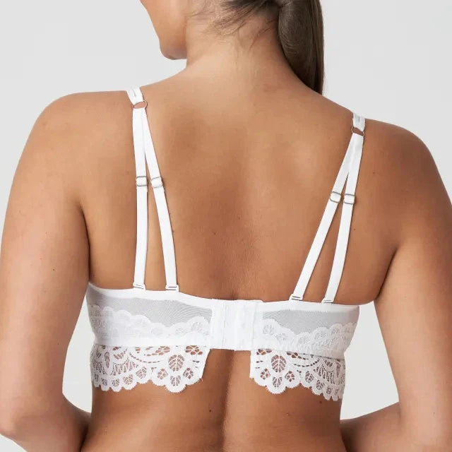 PRIMADONNA Soutien-gorge Bustier En Dentelle Twist First Night Blanc 4 PRIMADONNA Soutien-gorge Bustier En Dentelle Twist First Night Blanc – Image 2