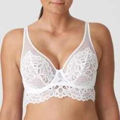 PRIMADONNA Soutien-gorge Bustier En Dentelle Twist First Night Blanc -PRIMADONNA boutique soutien gorge bustier dentelle primadonna twist first night blanc paris7 1
