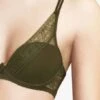Chantelle Soutien-gorge Coque Plongeant Alto Kaki -PRIMADONNA boutique soutien gorge coques chantelle alto kaki 1