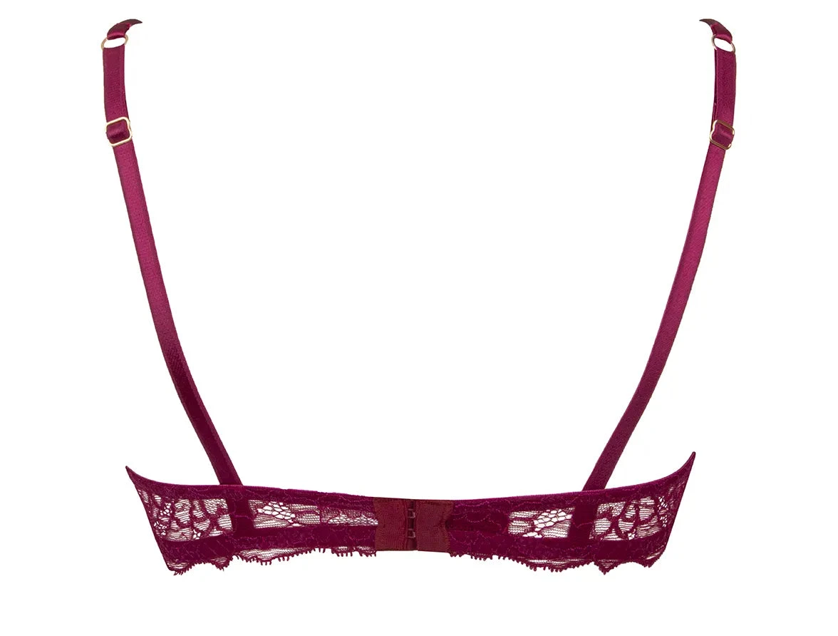 Soutien-gorge Corbeille Sublime En Dentelle Fuchsia Sublime 5 Soutien-gorge Corbeille Sublime En Dentelle Fuchsia Sublime – Image 3