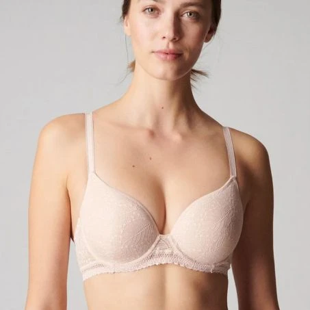 Simone Perele Soutien-gorge Emboîtant Plongeant Comète Sable Rosé 3 Simone Perele Soutien-gorge Emboîtant Plongeant Comète Sable Rosé