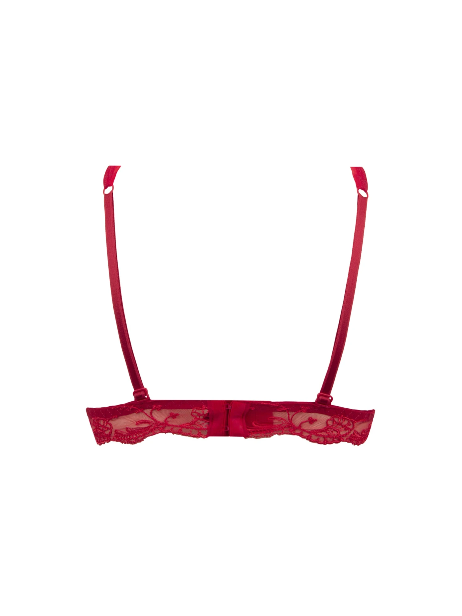 Soutien-gorge Sans Armatures Splendeur Soie Rouge 5 Soutien-gorge Sans Armatures Splendeur Soie Rouge – Image 3