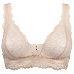 Soutien-gorge Triangle Sans Armatures Sublime En Dentelle Nude