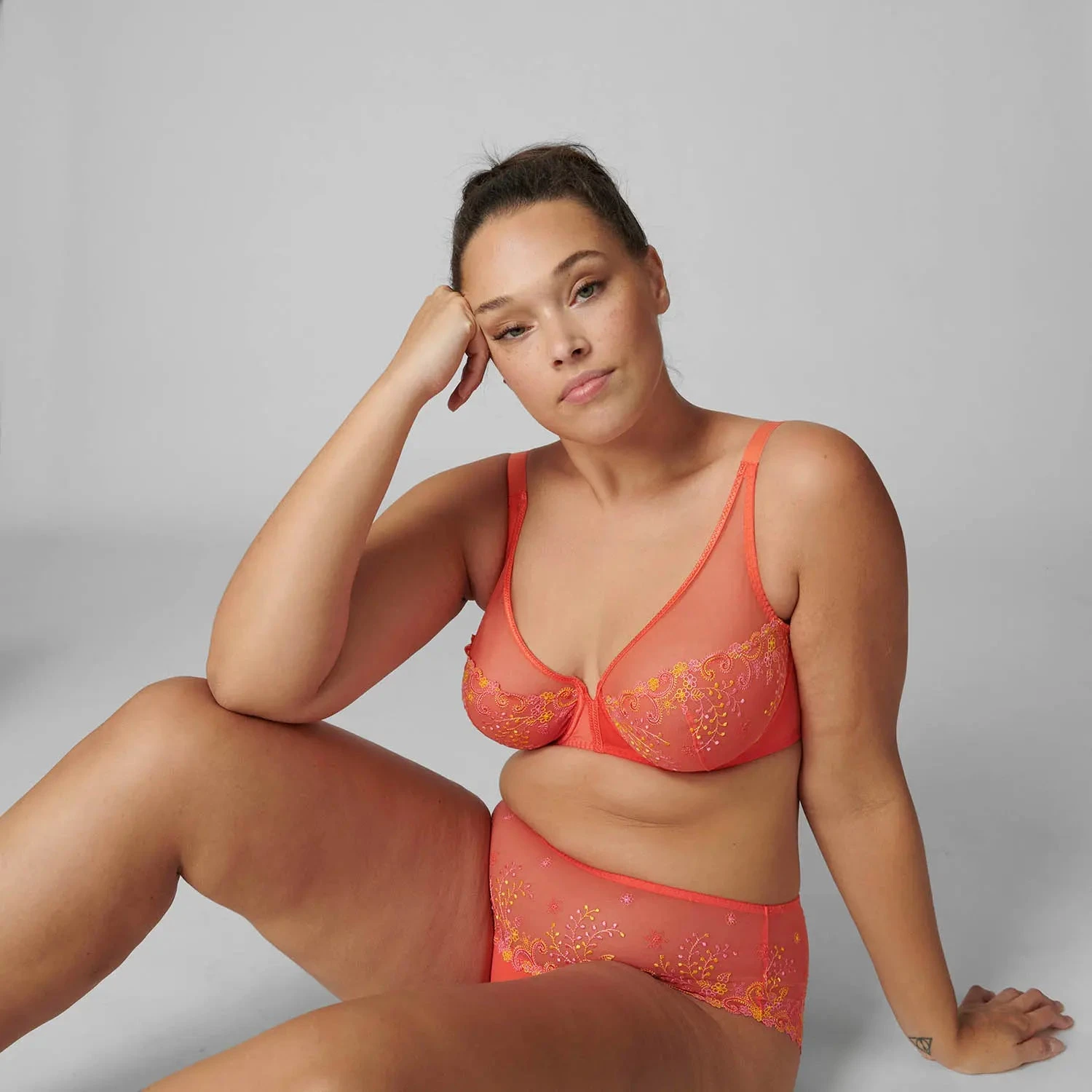 Simone Perele Soutien-gorge Triangle Emboîtant Décolleté Plongeant Délice Mango 5 Simone Perele Soutien-gorge Triangle Emboîtant Décolleté Plongeant Délice Mango – Image 3