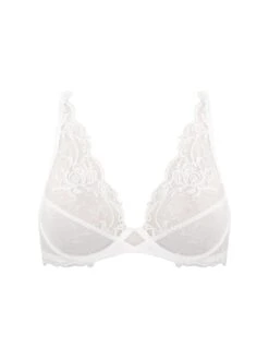 Soutien-gorge Triangle Avec Armatures Source Beauté Ecru Nacre -PRIMADONNA boutique soutien gorge triangle lise charmel source beaute ecru nacre paris 1