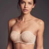 Wacoal Soutien-gorge Bandeau Nude Halo Lace 2 Wacoal Soutien-gorge Bandeau Nude Halo Lace -PRIMADONNA boutique soutien gorge wacoal halo lace nude