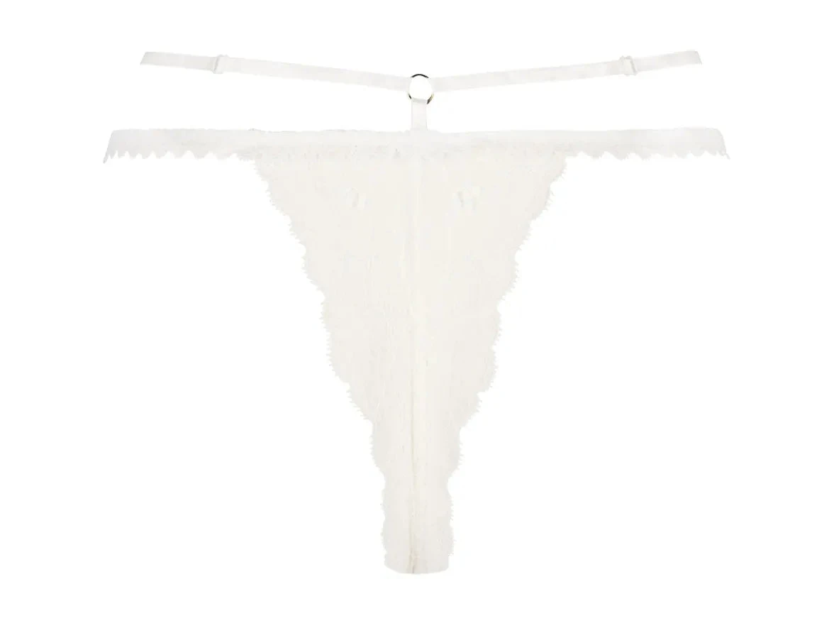 String Sexy En Dentelle Imagine La Beauté Ecru Nacre 6 String Sexy En Dentelle Imagine La Beauté Ecru Nacre – Image 4